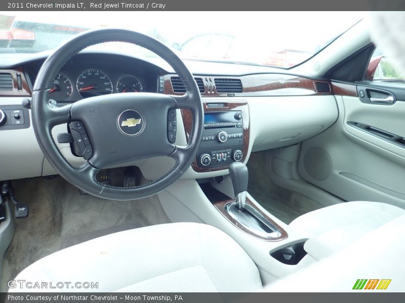 Red Jewel Tintcoat / Gray 2011 Chevrolet Impala LT