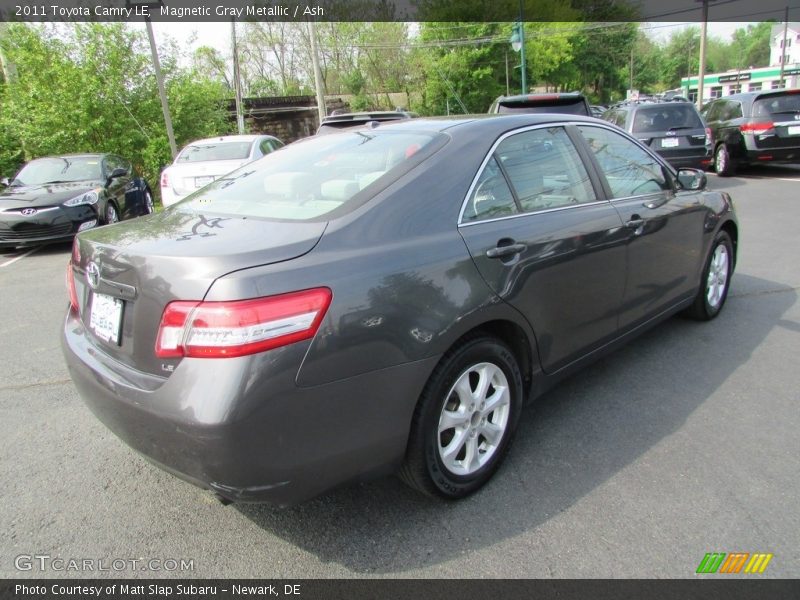 Magnetic Gray Metallic / Ash 2011 Toyota Camry LE