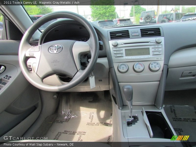 Magnetic Gray Metallic / Ash 2011 Toyota Camry LE