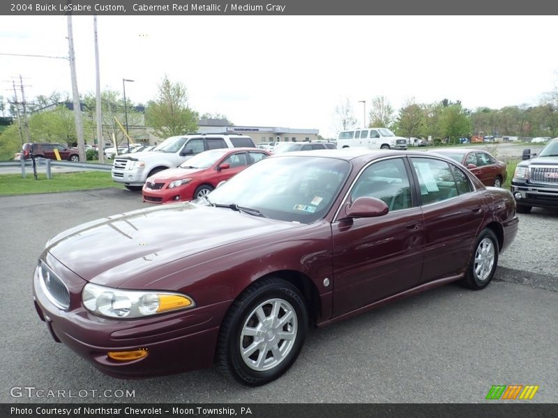 Cabernet Red Metallic / Medium Gray 2004 Buick LeSabre Custom