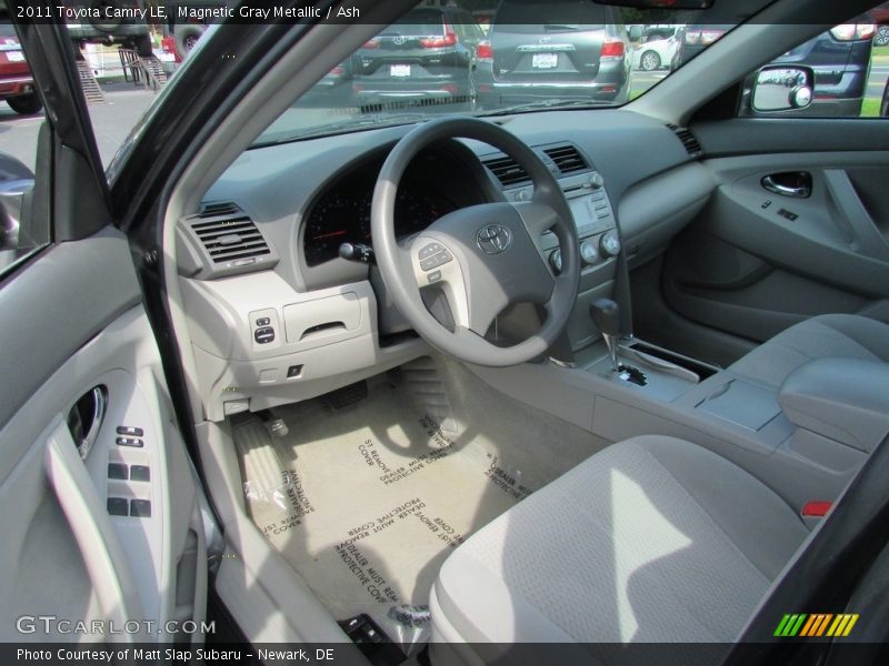 Magnetic Gray Metallic / Ash 2011 Toyota Camry LE