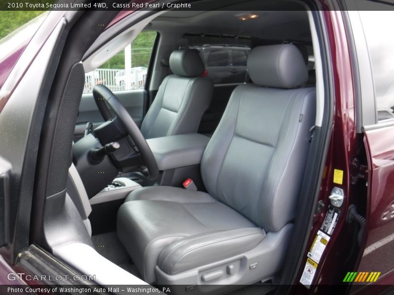 Cassis Red Pearl / Graphite 2010 Toyota Sequoia Limited 4WD