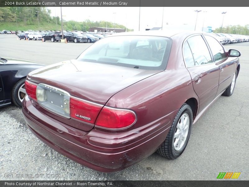 Cabernet Red Metallic / Medium Gray 2004 Buick LeSabre Custom