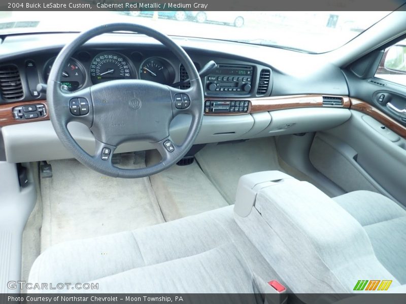 Cabernet Red Metallic / Medium Gray 2004 Buick LeSabre Custom