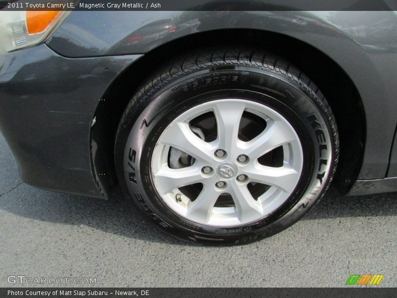 Magnetic Gray Metallic / Ash 2011 Toyota Camry LE