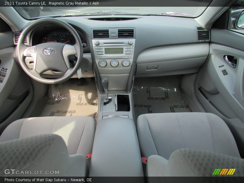 Magnetic Gray Metallic / Ash 2011 Toyota Camry LE