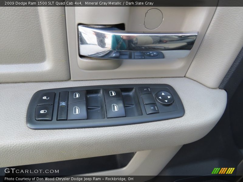 Mineral Gray Metallic / Dark Slate Gray 2009 Dodge Ram 1500 SLT Quad Cab 4x4