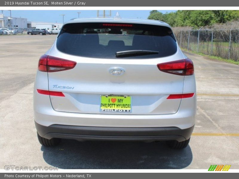 Molten Silver / Gray 2019 Hyundai Tucson SE