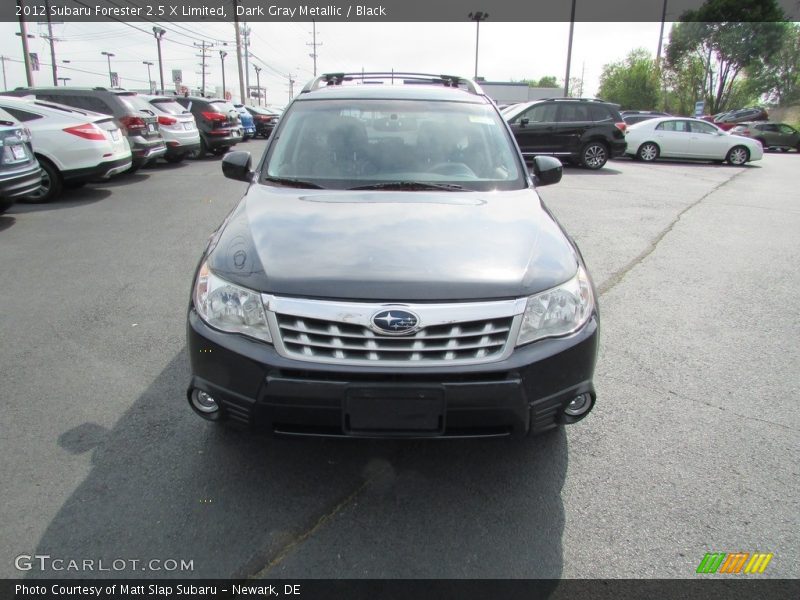 Dark Gray Metallic / Black 2012 Subaru Forester 2.5 X Limited