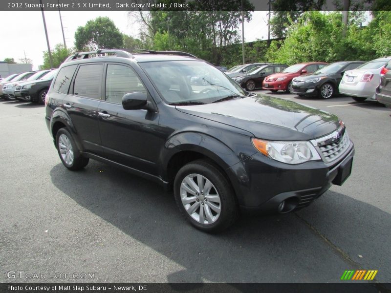 Dark Gray Metallic / Black 2012 Subaru Forester 2.5 X Limited