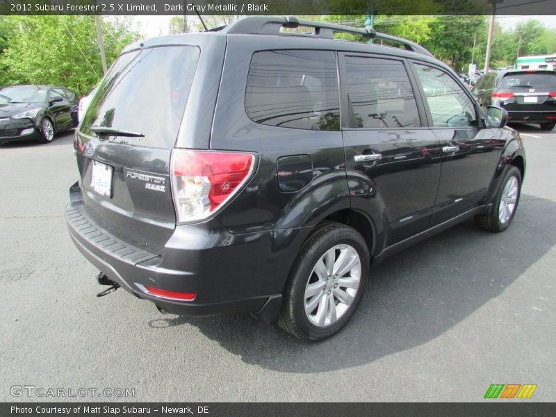 Dark Gray Metallic / Black 2012 Subaru Forester 2.5 X Limited