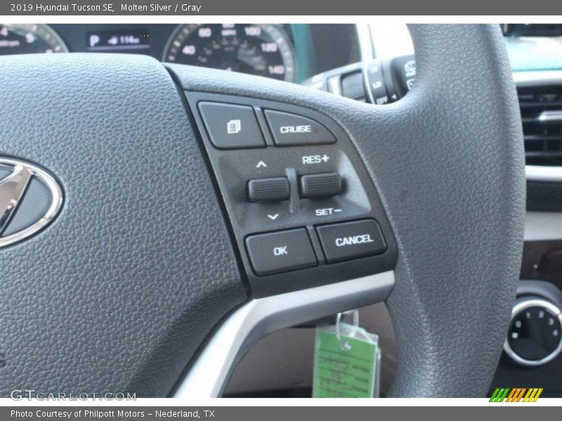 Molten Silver / Gray 2019 Hyundai Tucson SE
