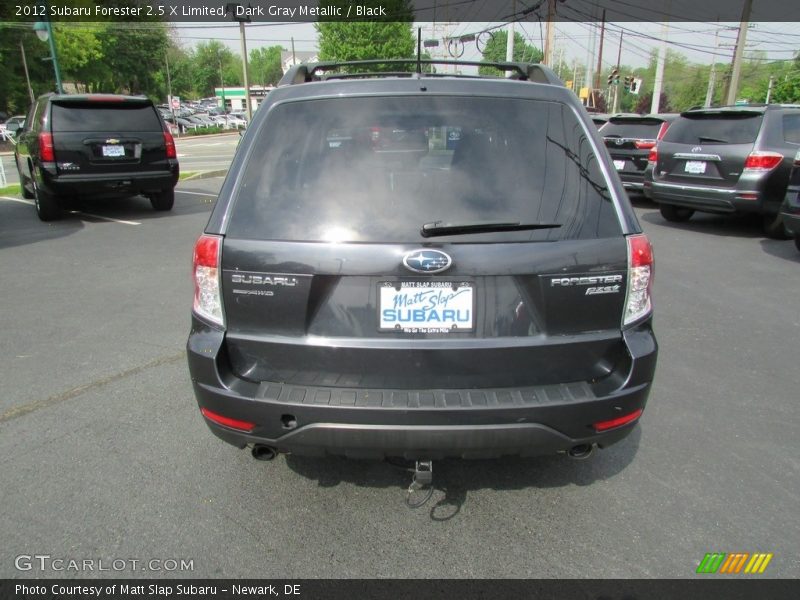 Dark Gray Metallic / Black 2012 Subaru Forester 2.5 X Limited