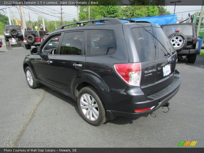 Dark Gray Metallic / Black 2012 Subaru Forester 2.5 X Limited