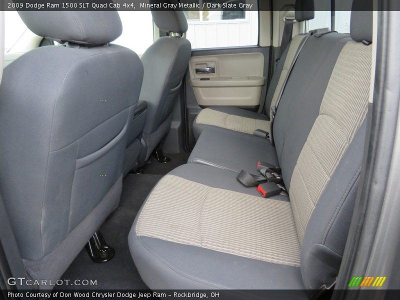 Mineral Gray Metallic / Dark Slate Gray 2009 Dodge Ram 1500 SLT Quad Cab 4x4