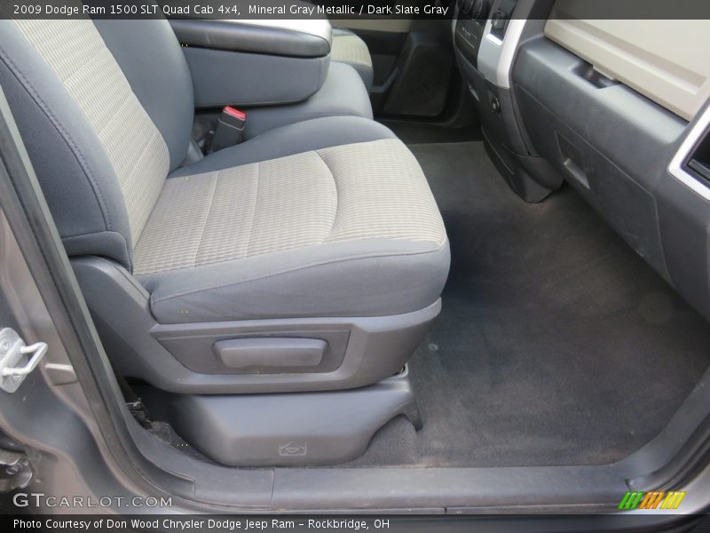 Mineral Gray Metallic / Dark Slate Gray 2009 Dodge Ram 1500 SLT Quad Cab 4x4
