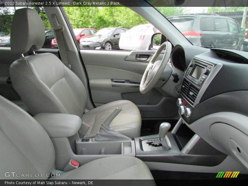 Dark Gray Metallic / Black 2012 Subaru Forester 2.5 X Limited