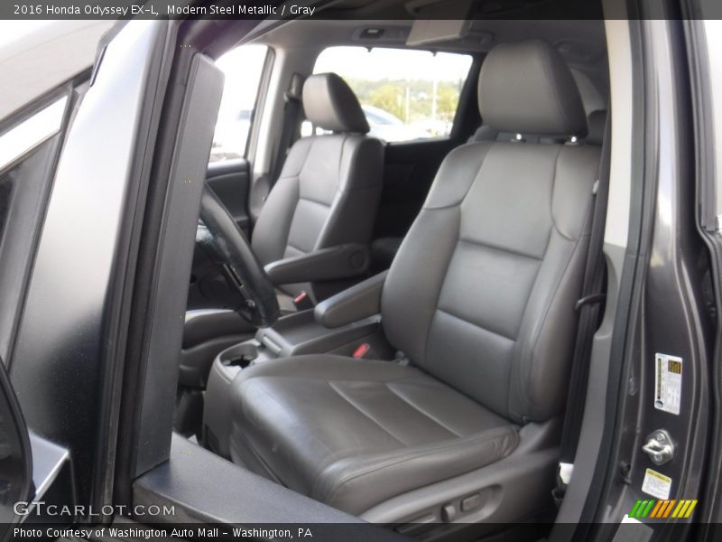 Modern Steel Metallic / Gray 2016 Honda Odyssey EX-L