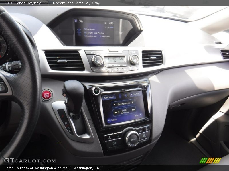 Modern Steel Metallic / Gray 2016 Honda Odyssey EX-L