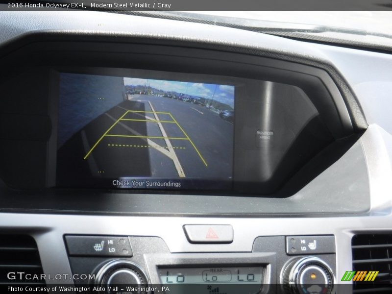 Modern Steel Metallic / Gray 2016 Honda Odyssey EX-L