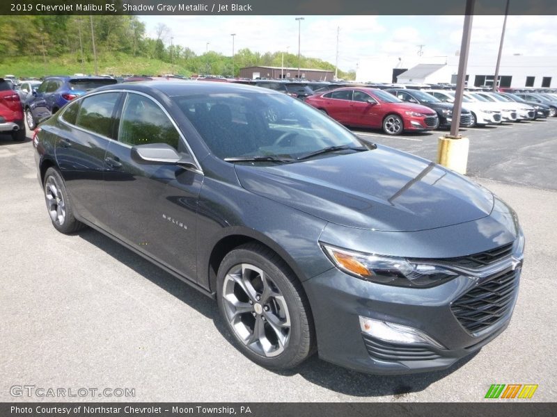 Shadow Gray Metallic / Jet Black 2019 Chevrolet Malibu RS