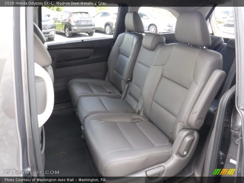 Modern Steel Metallic / Gray 2016 Honda Odyssey EX-L