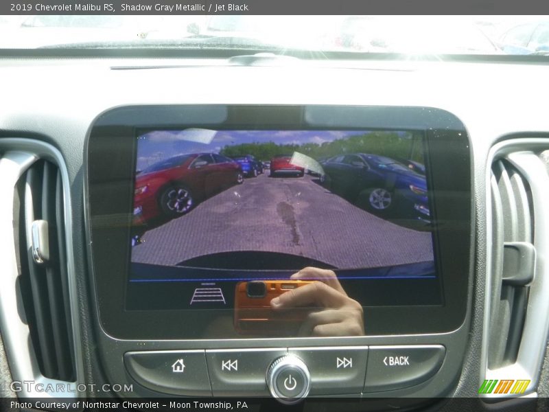 Shadow Gray Metallic / Jet Black 2019 Chevrolet Malibu RS