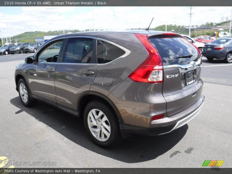 Urban Titanium Metallic / Black 2016 Honda CR-V EX AWD