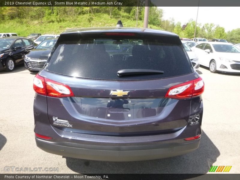 Storm Blue Metallic / Medium Ash Gray 2019 Chevrolet Equinox LS