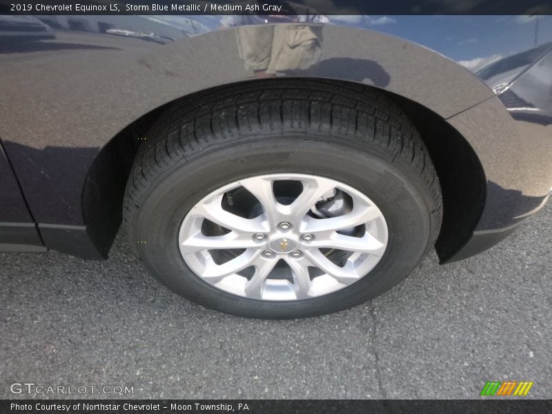 Storm Blue Metallic / Medium Ash Gray 2019 Chevrolet Equinox LS