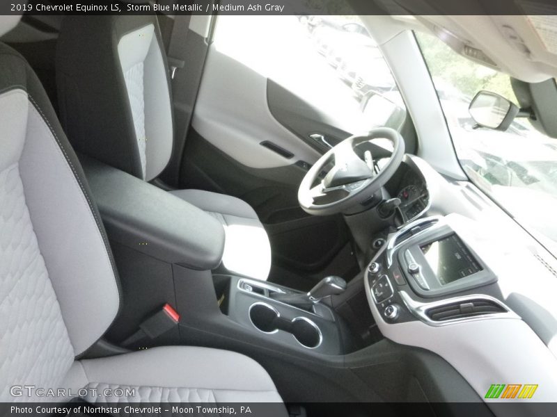 Storm Blue Metallic / Medium Ash Gray 2019 Chevrolet Equinox LS