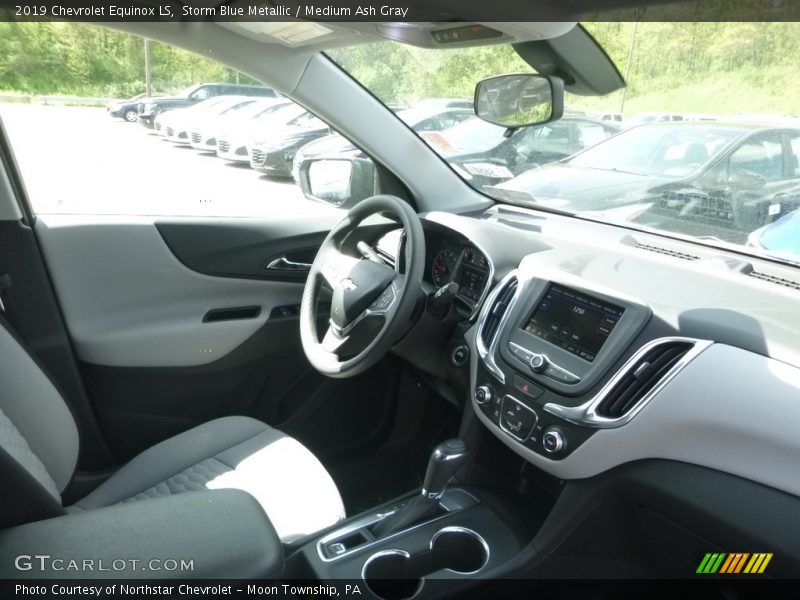 Storm Blue Metallic / Medium Ash Gray 2019 Chevrolet Equinox LS