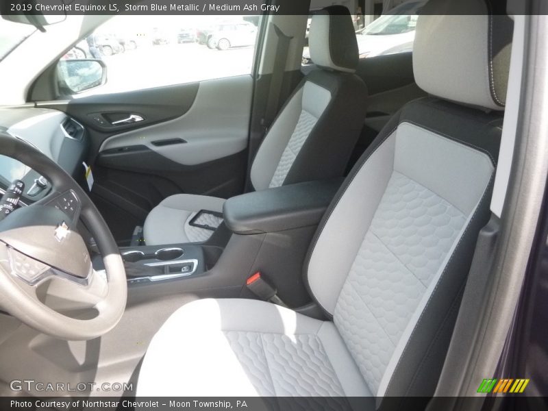 Storm Blue Metallic / Medium Ash Gray 2019 Chevrolet Equinox LS