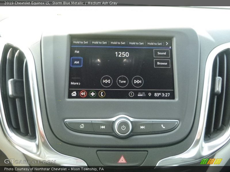 Storm Blue Metallic / Medium Ash Gray 2019 Chevrolet Equinox LS