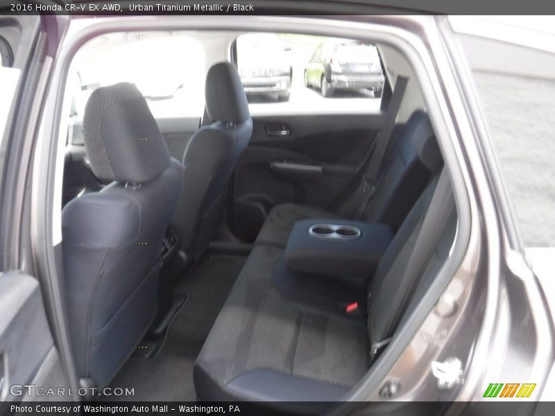 Urban Titanium Metallic / Black 2016 Honda CR-V EX AWD