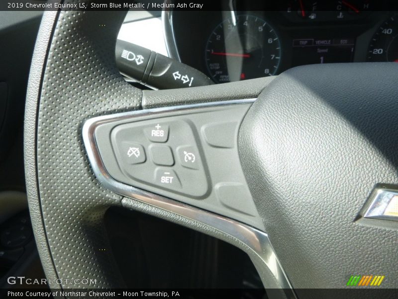 Storm Blue Metallic / Medium Ash Gray 2019 Chevrolet Equinox LS