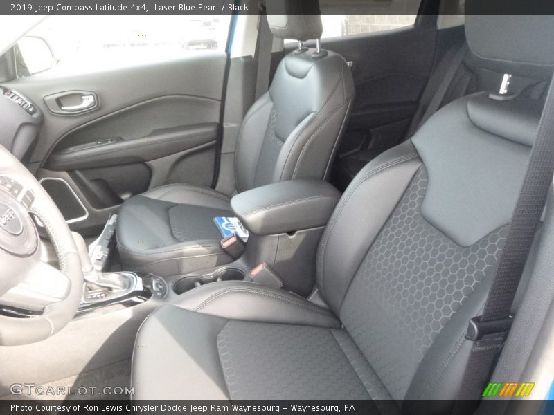 Laser Blue Pearl / Black 2019 Jeep Compass Latitude 4x4