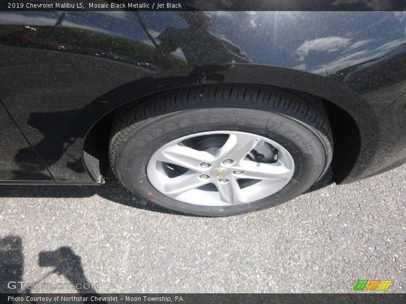 Mosaic Black Metallic / Jet Black 2019 Chevrolet Malibu LS