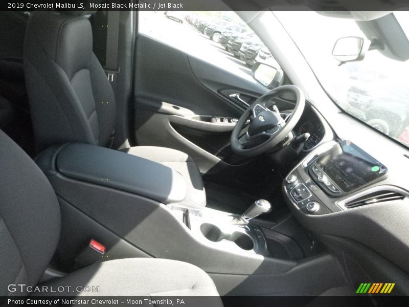 Mosaic Black Metallic / Jet Black 2019 Chevrolet Malibu LS