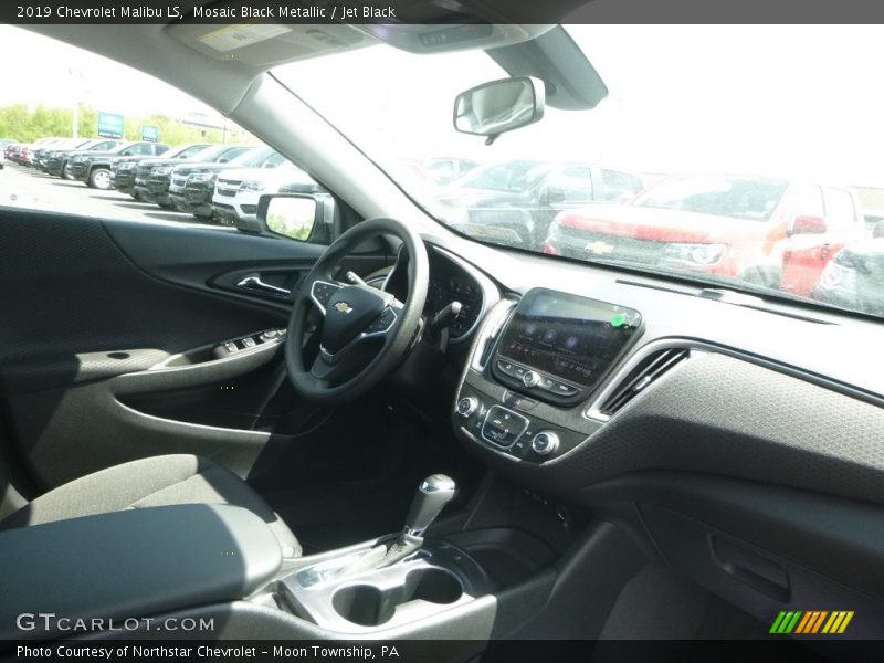 Mosaic Black Metallic / Jet Black 2019 Chevrolet Malibu LS