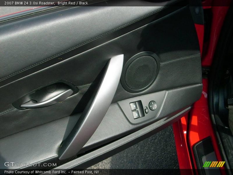 Bright Red / Black 2007 BMW Z4 3.0si Roadster