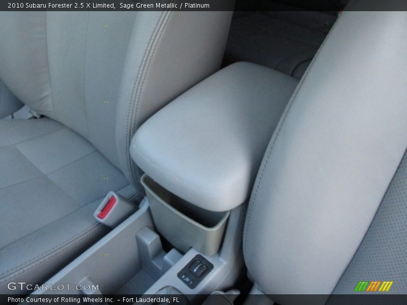 Sage Green Metallic / Platinum 2010 Subaru Forester 2.5 X Limited