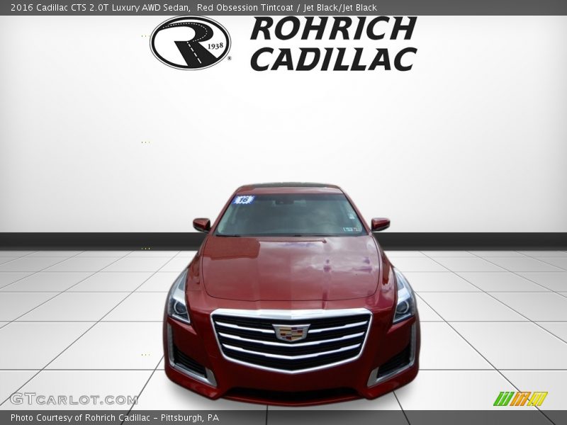 Red Obsession Tintcoat / Jet Black/Jet Black 2016 Cadillac CTS 2.0T Luxury AWD Sedan