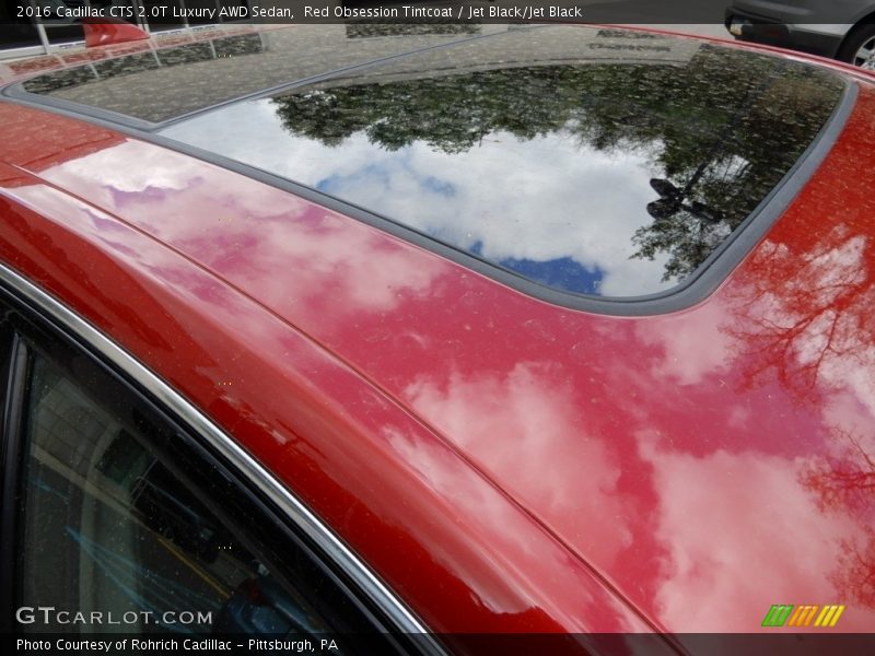 Red Obsession Tintcoat / Jet Black/Jet Black 2016 Cadillac CTS 2.0T Luxury AWD Sedan