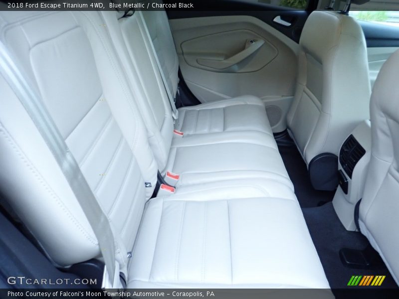 Blue Metallic / Charcoal Black 2018 Ford Escape Titanium 4WD