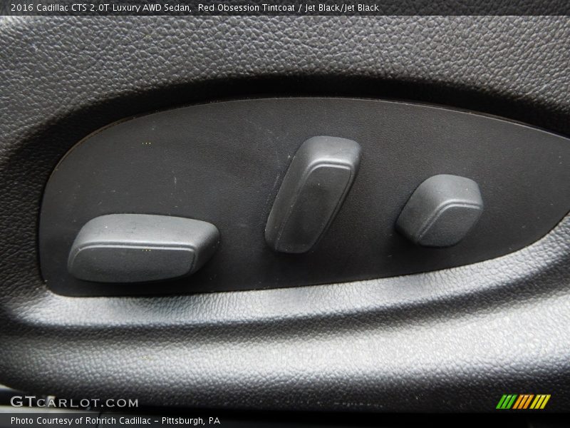 Red Obsession Tintcoat / Jet Black/Jet Black 2016 Cadillac CTS 2.0T Luxury AWD Sedan