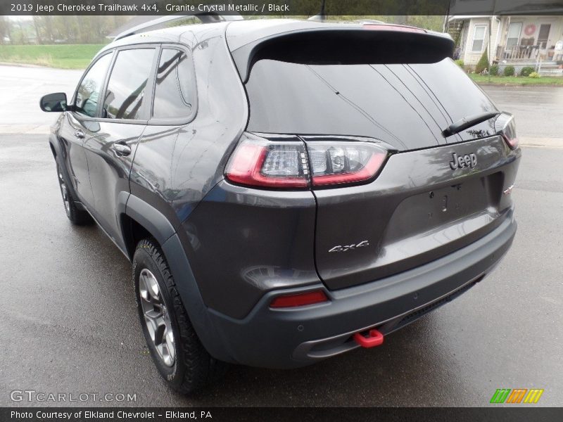 Granite Crystal Metallic / Black 2019 Jeep Cherokee Trailhawk 4x4