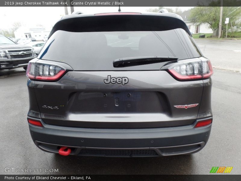Granite Crystal Metallic / Black 2019 Jeep Cherokee Trailhawk 4x4