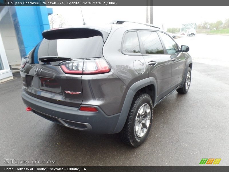 Granite Crystal Metallic / Black 2019 Jeep Cherokee Trailhawk 4x4