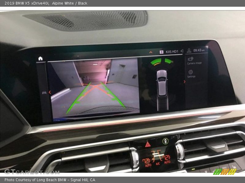 Alpine White / Black 2019 BMW X5 xDrive40i